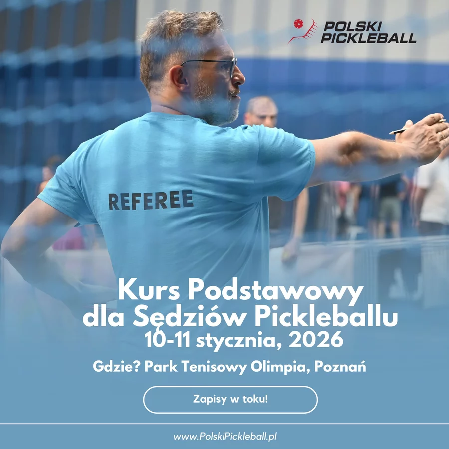 Kurs Podstawowy na Sędziego Pickleballu